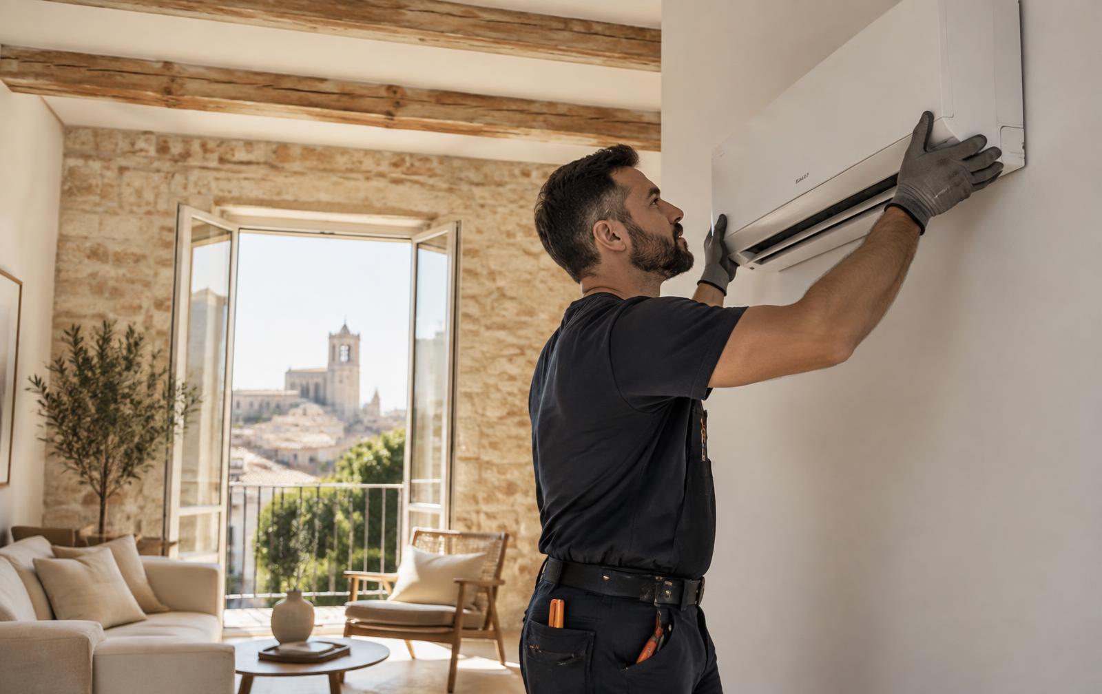 Installation d'une climatisation multi-split dans un appartement ancien de Montpellier